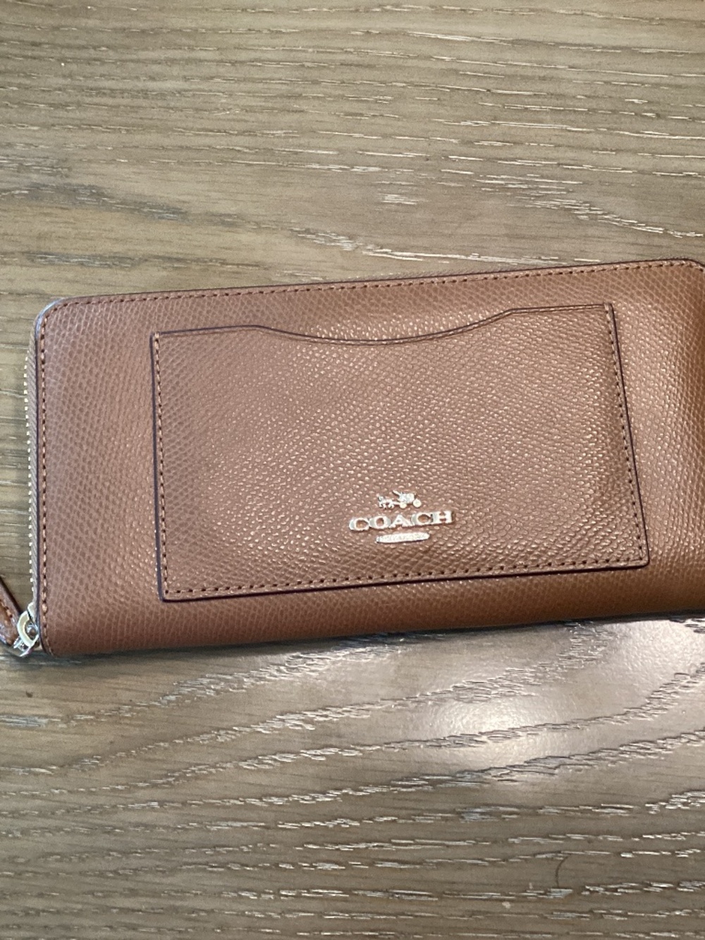 Coach Saddle Women’s Leather Zipper Wallet-NWT